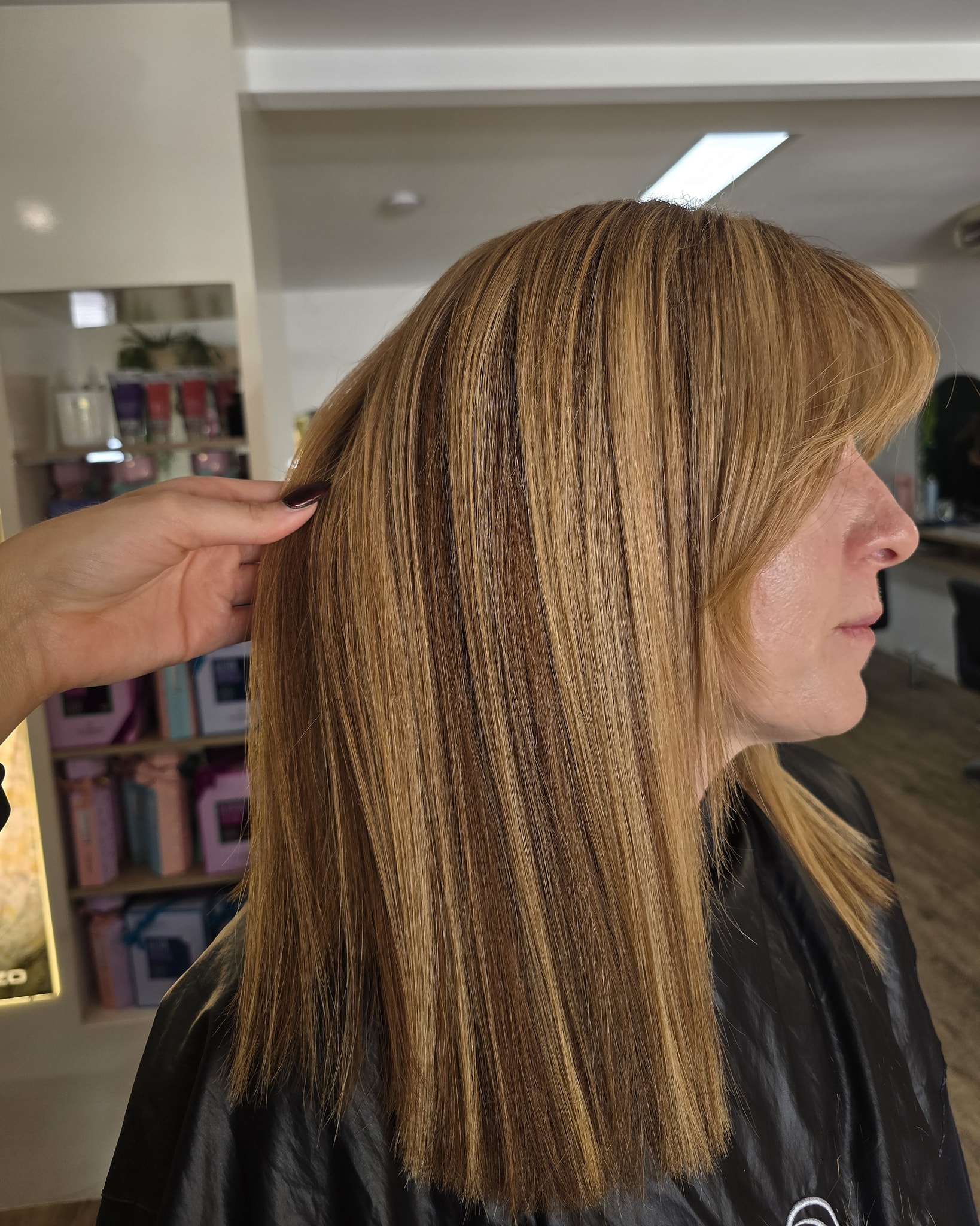 Beautiful hair styling